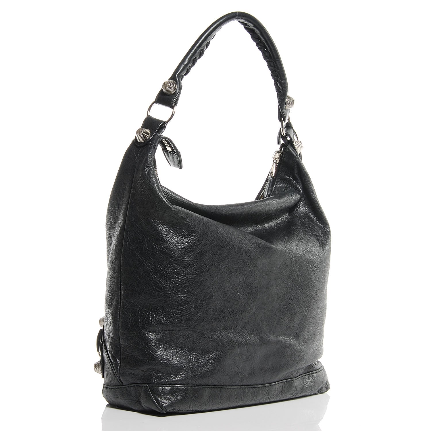 Balenciaga Agneau Giant 21 Silver Hardware Day Hobo Anthracite 3 of 8