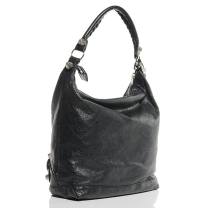 Balenciaga Agneau Giant 21 Silver Hardware Day Hobo Anthracite 3 of 8
