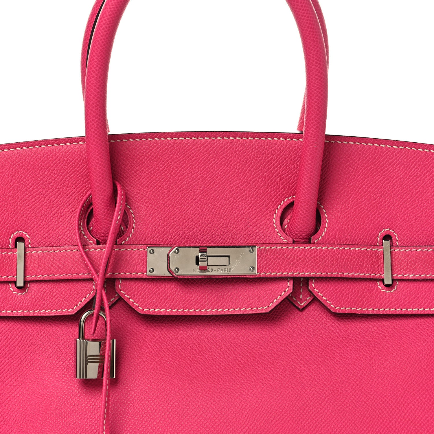 Hermes Epsom Candy Birkin 35 Rose Tyrien Tosca 8 of 13
