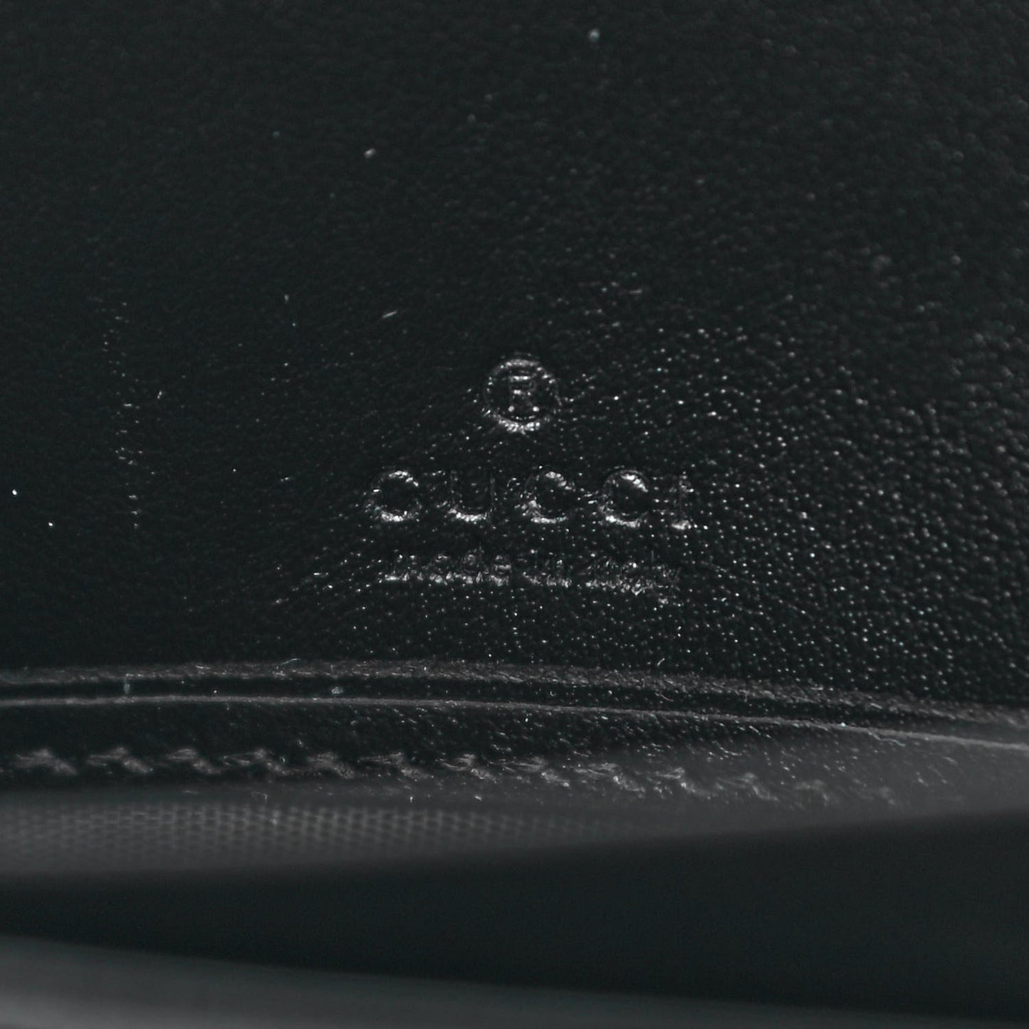 Calfskin Matelasse GG Marmont Zip Around Wallet Black