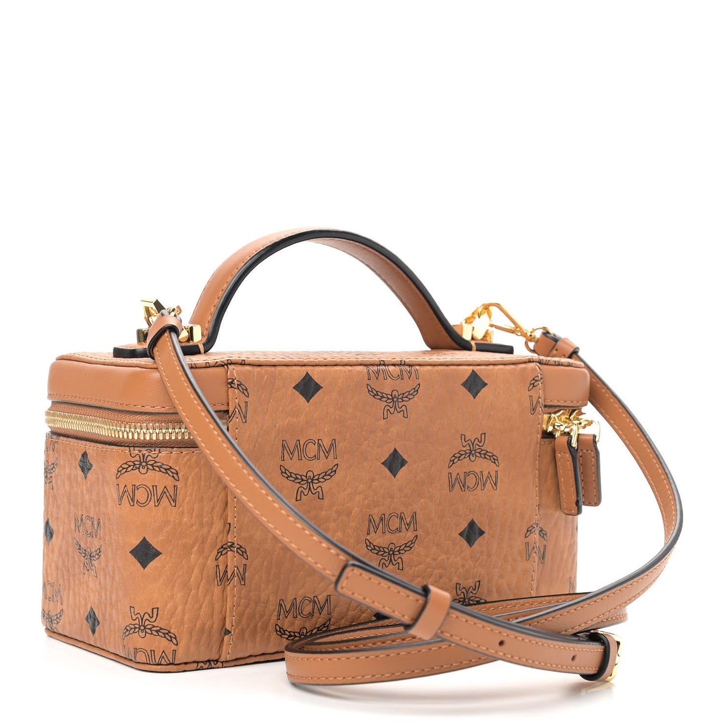 Visetos Vanity Case Cognac
