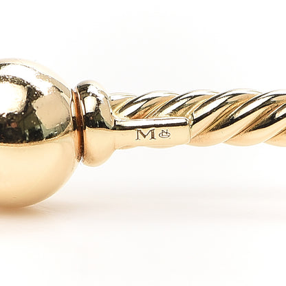 David Yurman 18K Yellow Gold 7mm Solari Bracelet 5 of 6