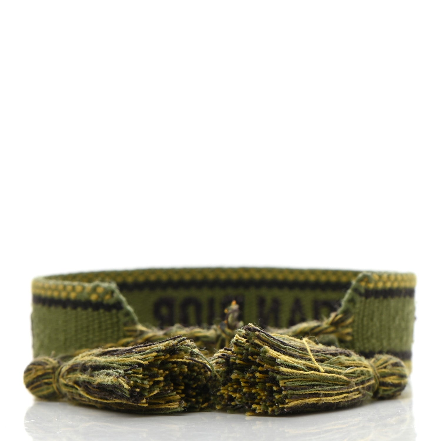 Christian Dior Woven Cotton J'Adior Friendship Bracelet 3 of 4