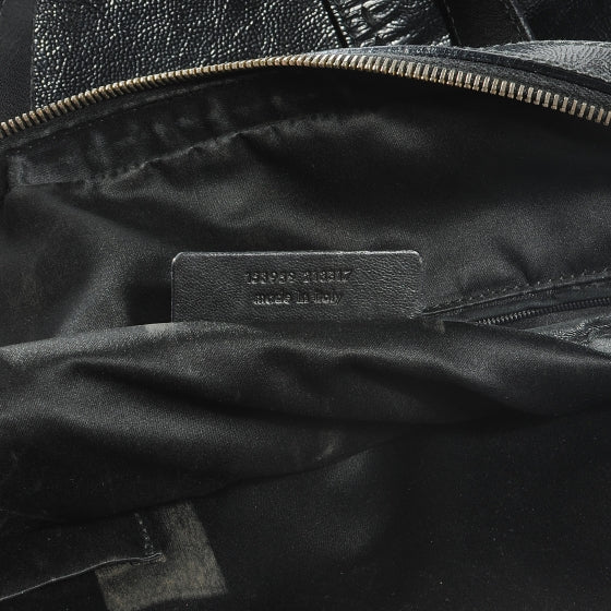 Patent Leather Oversized Muse Black