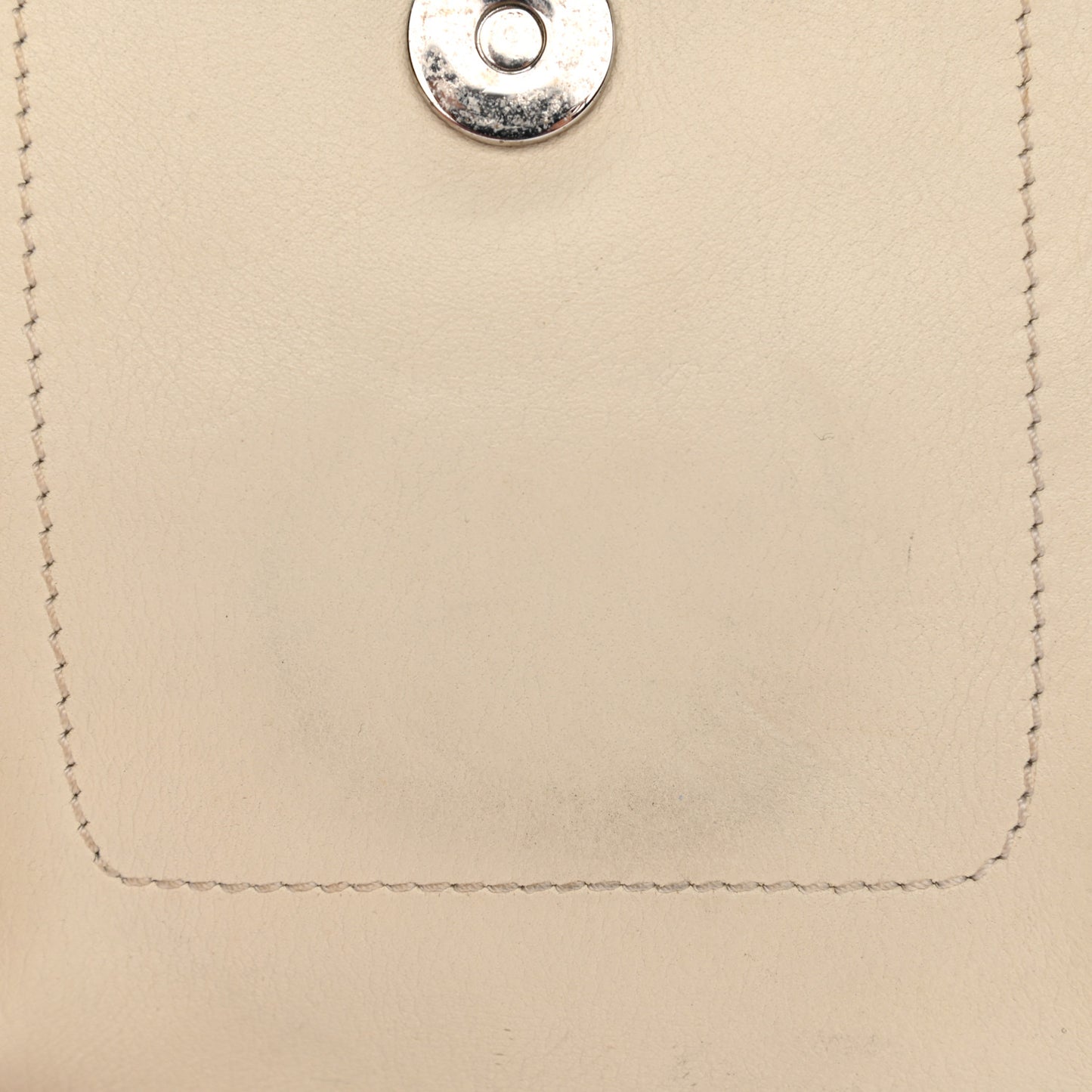 Suede Calfskin Mini Faye Backpack Off White