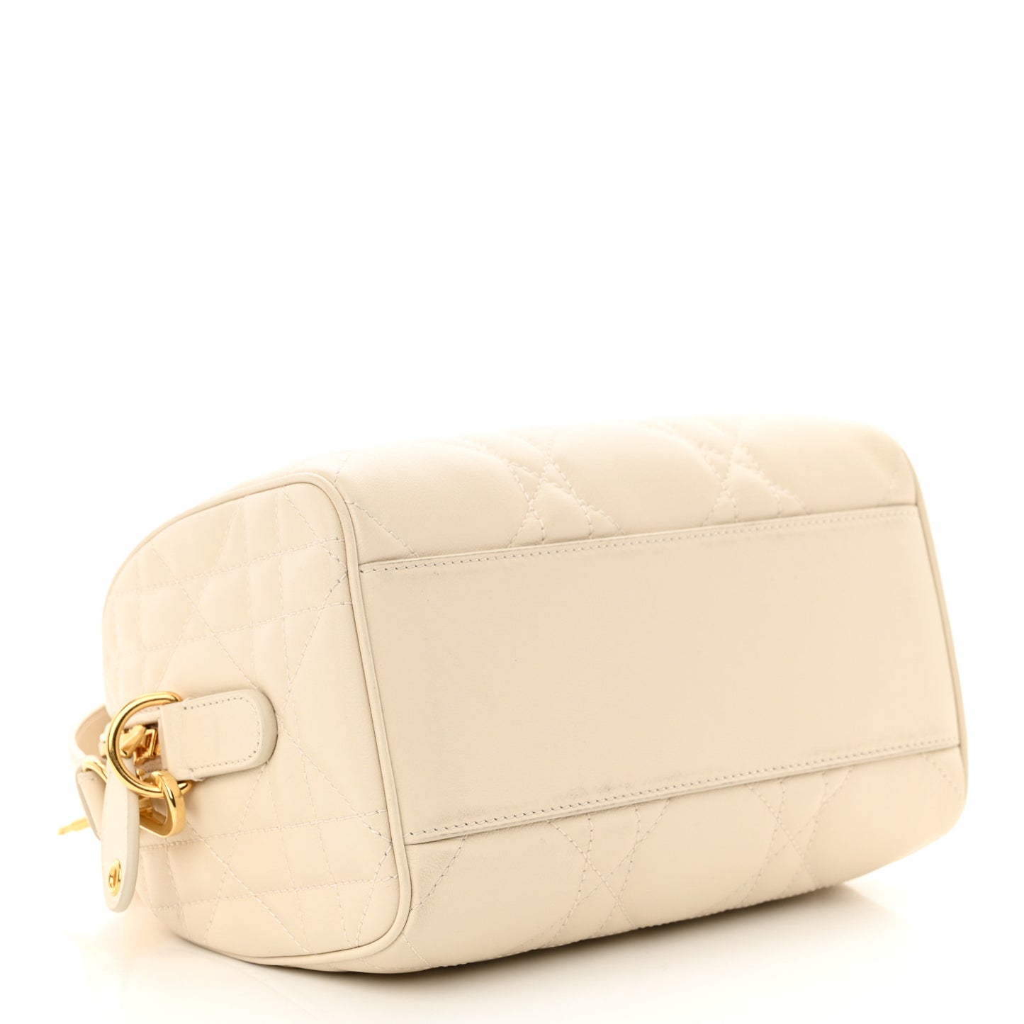 Calfskin Macrocannage Groove 20 Bag Dusty Ivory
