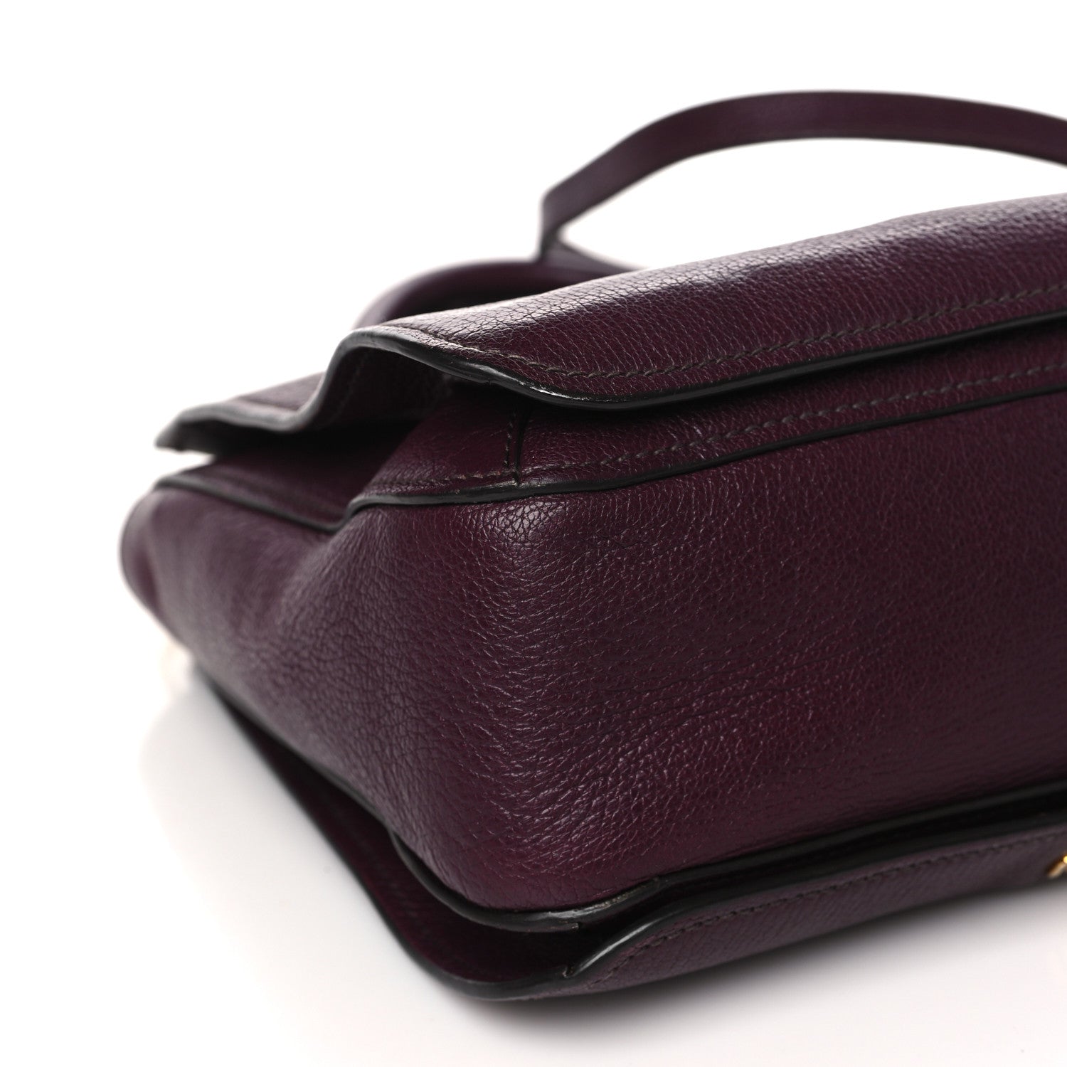 Miu Miu Goatskin Madras Shopping Tote Astrale Rosa 8 of 13