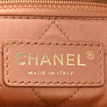Chanel Shiny Calfskin Quilted Small Chanel 22 Beige 8 of 11