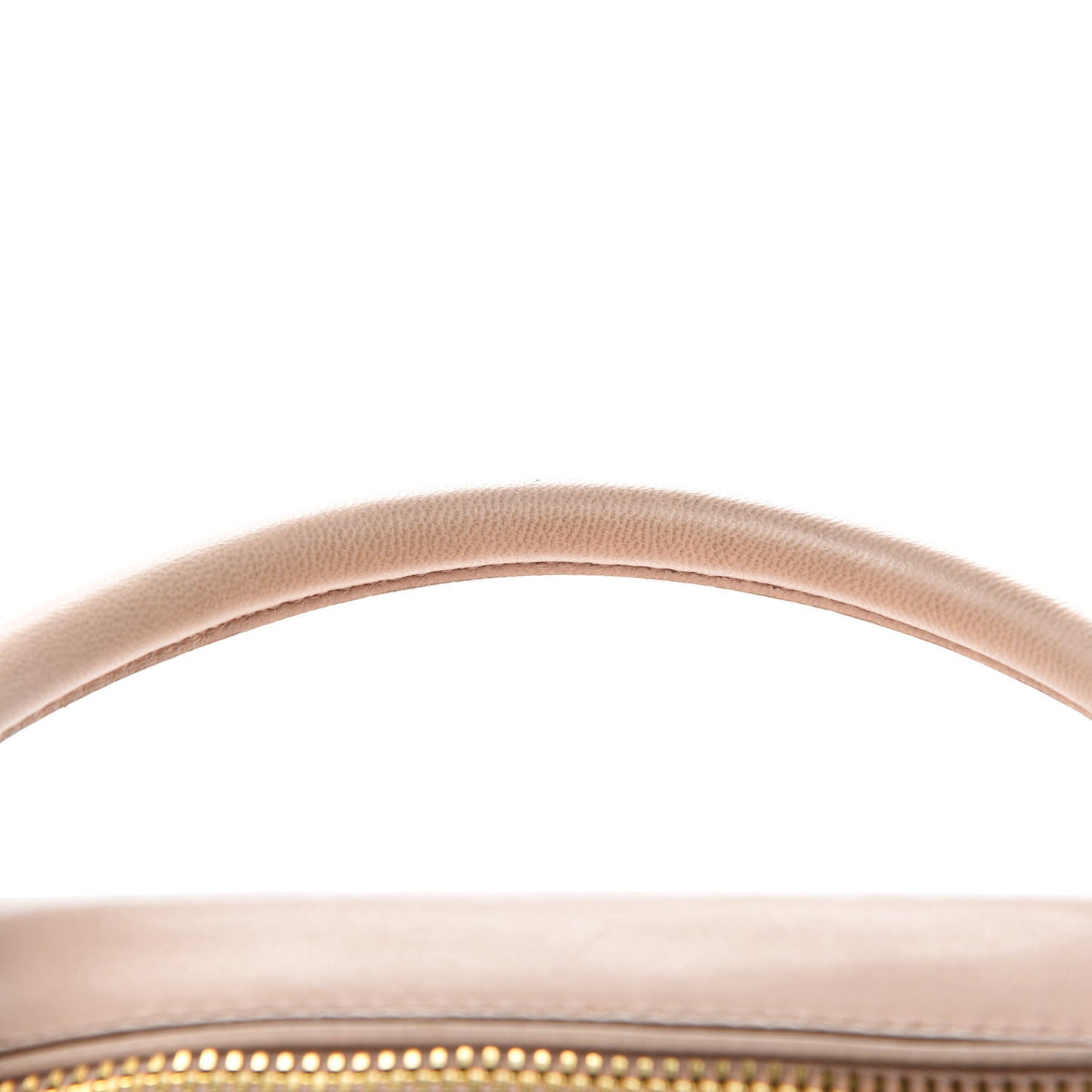 Nappa Matelasse Top Handle Bag Cammeo