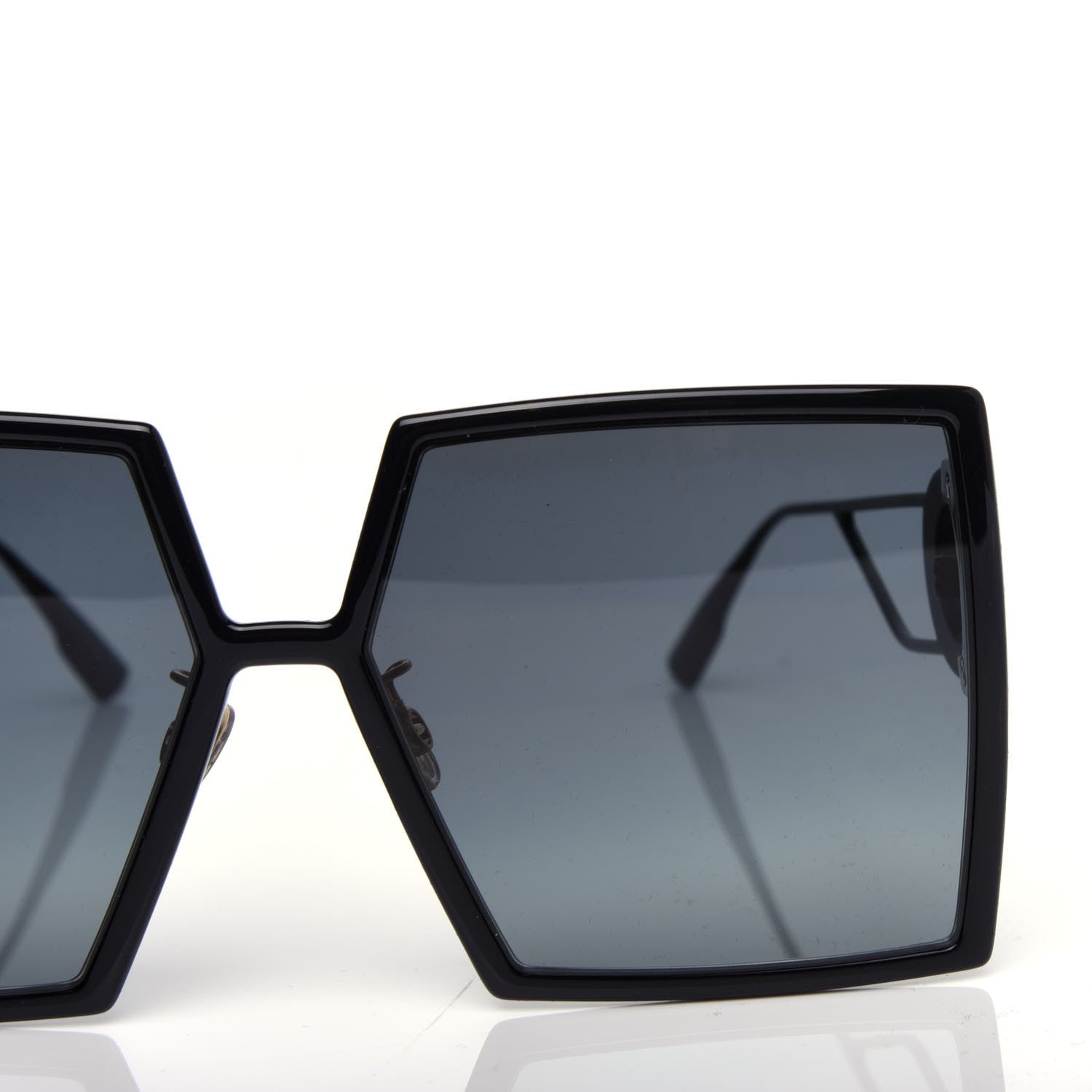 Christian Dior Square 30 Montaigne Sunglasses Black 8 of 9