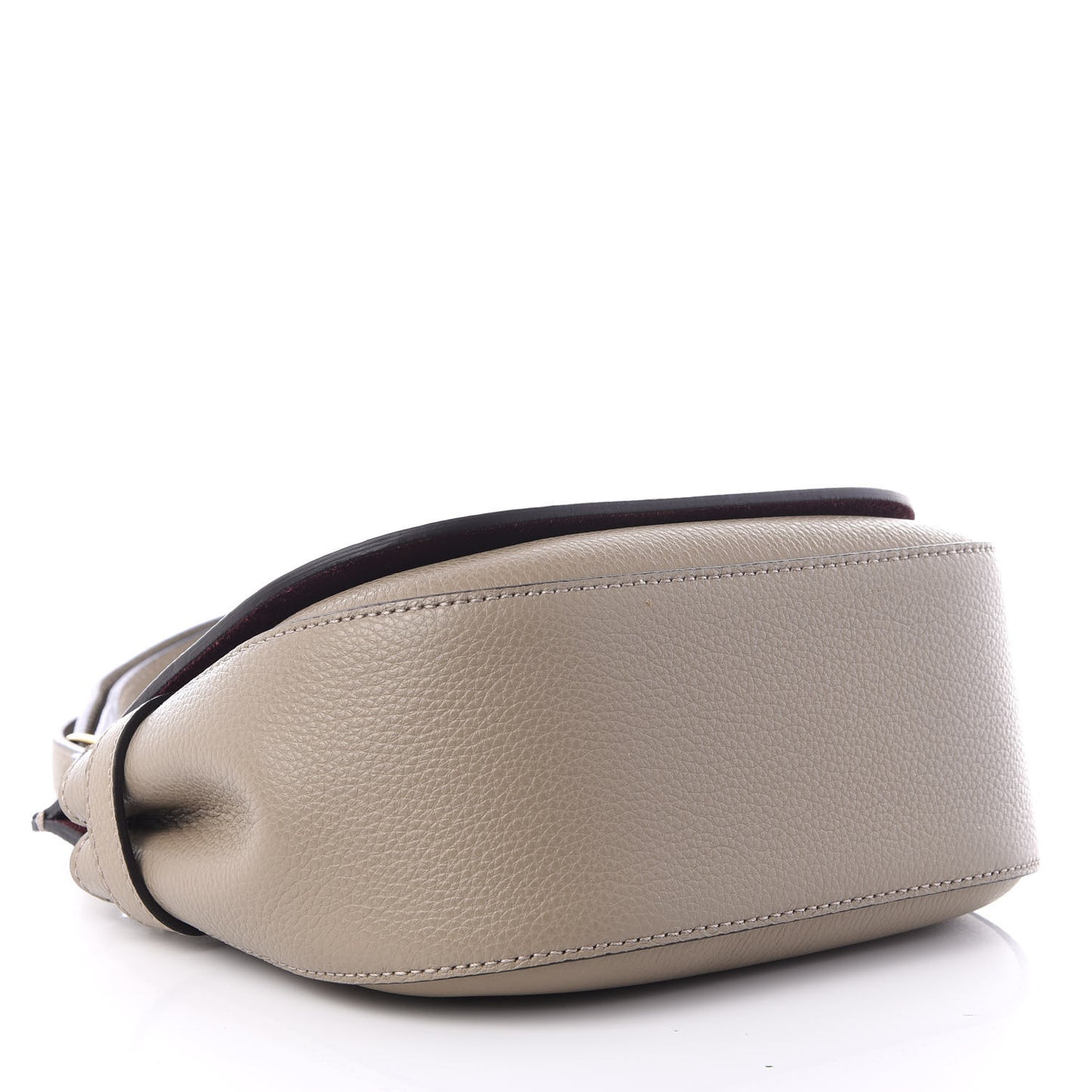Small Classic Grain Small Amberley Satchel Solid Grey