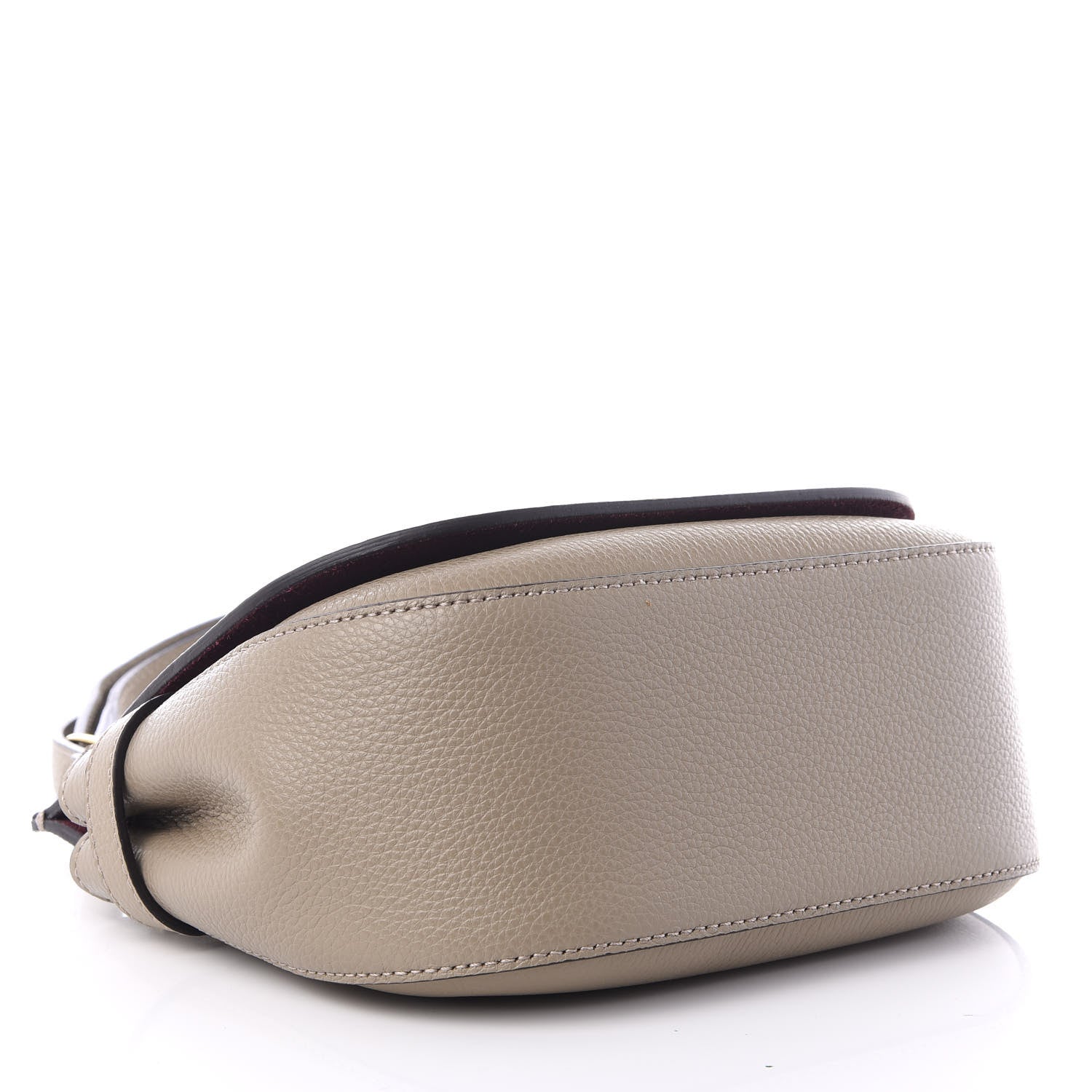 Mulberry Small Classic Grain Small Amberley Satchel Solid Grey 3 of 8