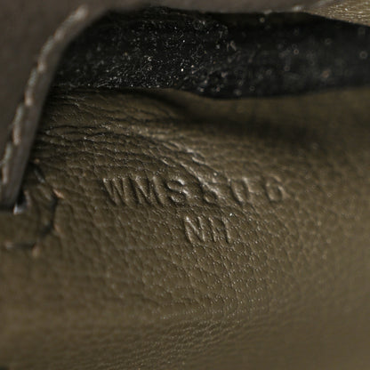 Hermes Evercolor Kelly Messenger PM Vert De Gris 7 of 15