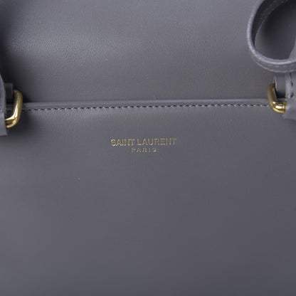 Saint Laurent Calfskin Classic Duffle 6 Fog 10 of 14