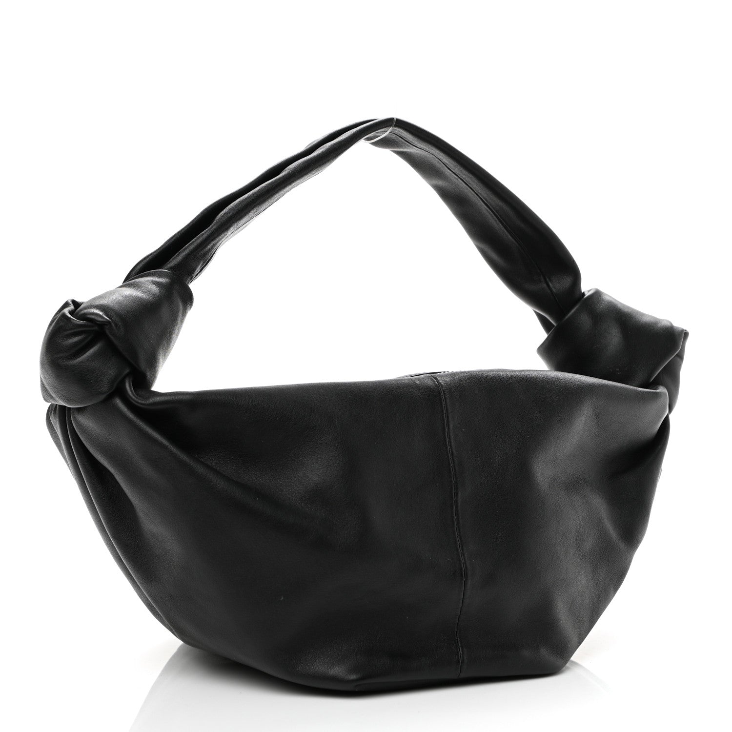 Bottega Veneta Calfskin Mini Double Knot Bag Black 3 of 11