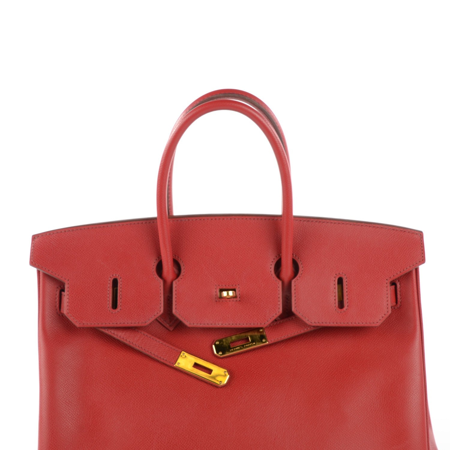 Hermes Epsom Birkin 35 Rouge Garance 2 of 16