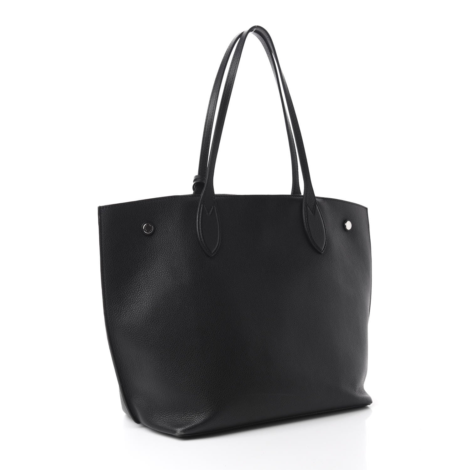 Louis Vuitton Calfskin Lockme Go Tote Black 3 of 11