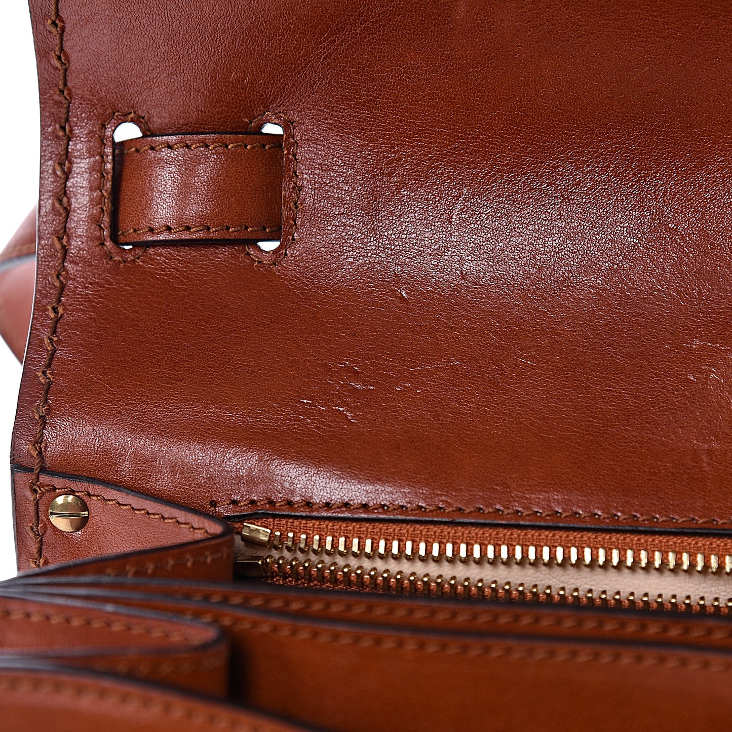 Calfskin Louise Shoulder Bag