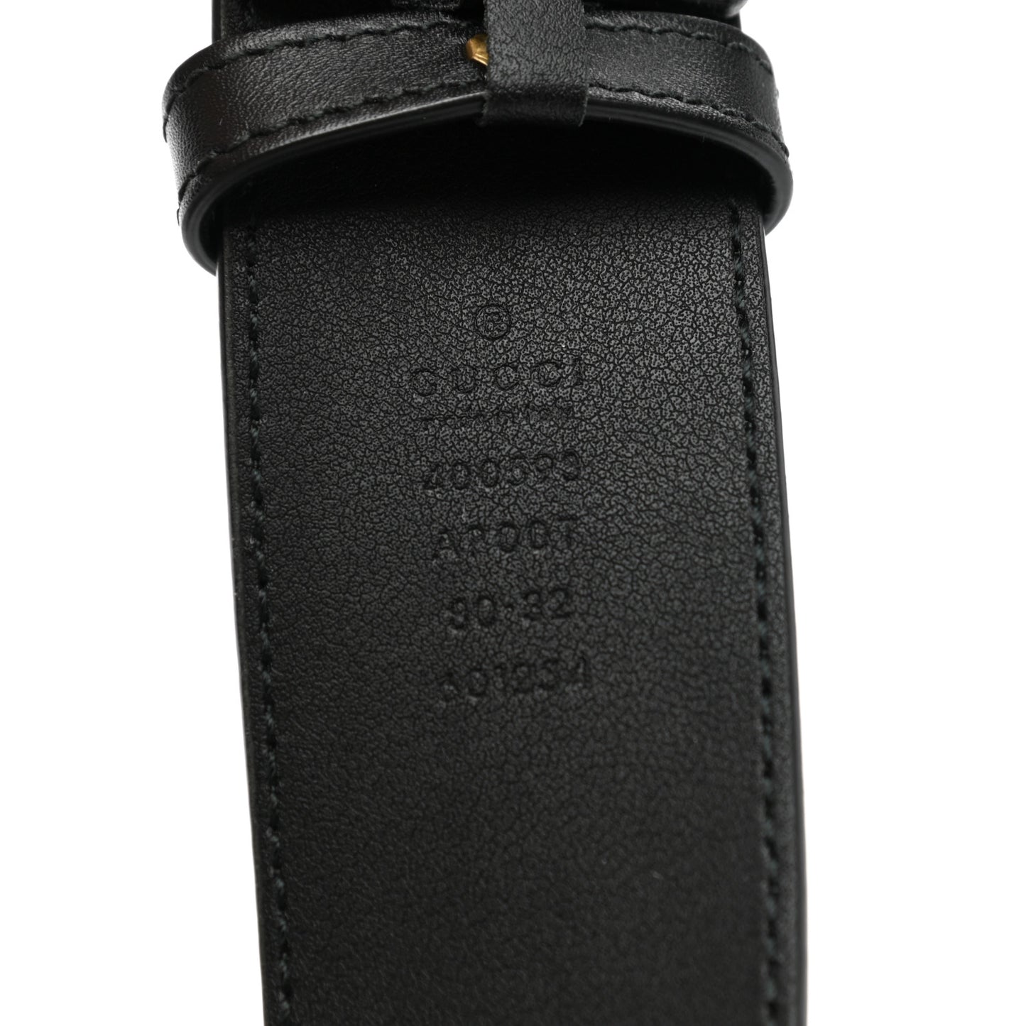 Calfskin Double G 40mm Belt 80 32 Black