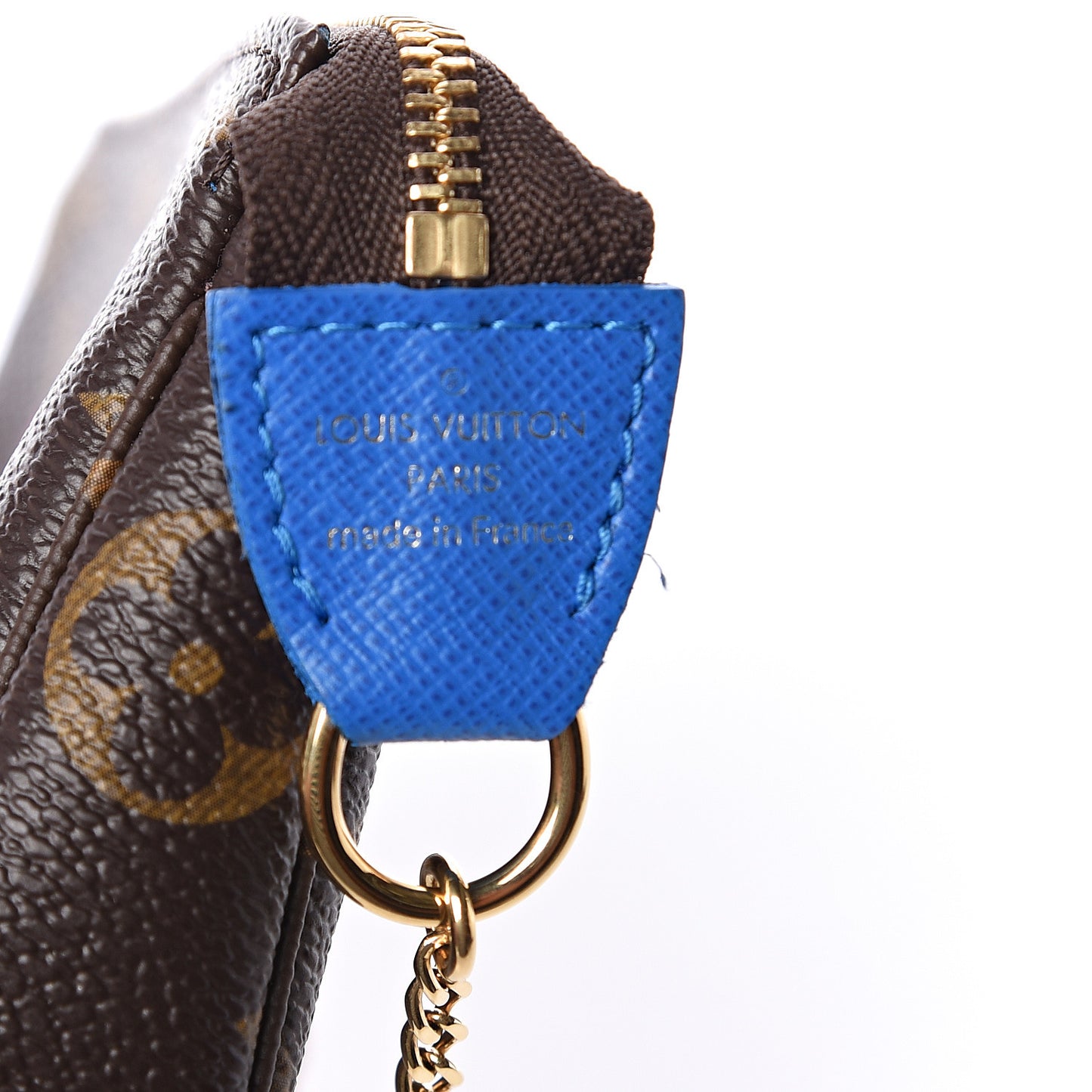 Monogram 2019 Christmas Animation Mini Venice Pochette Accessories Blue