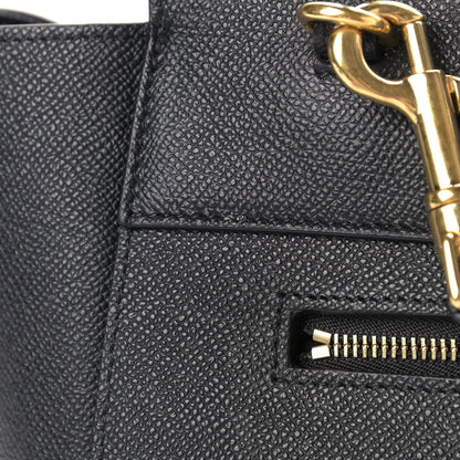 Celine Grained Calfskin Mini Belt Bag Black 10 of 14