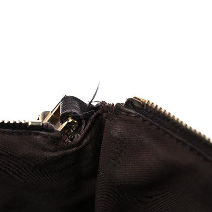Gucci Monogram Hobo Dark Brown 18 of 32