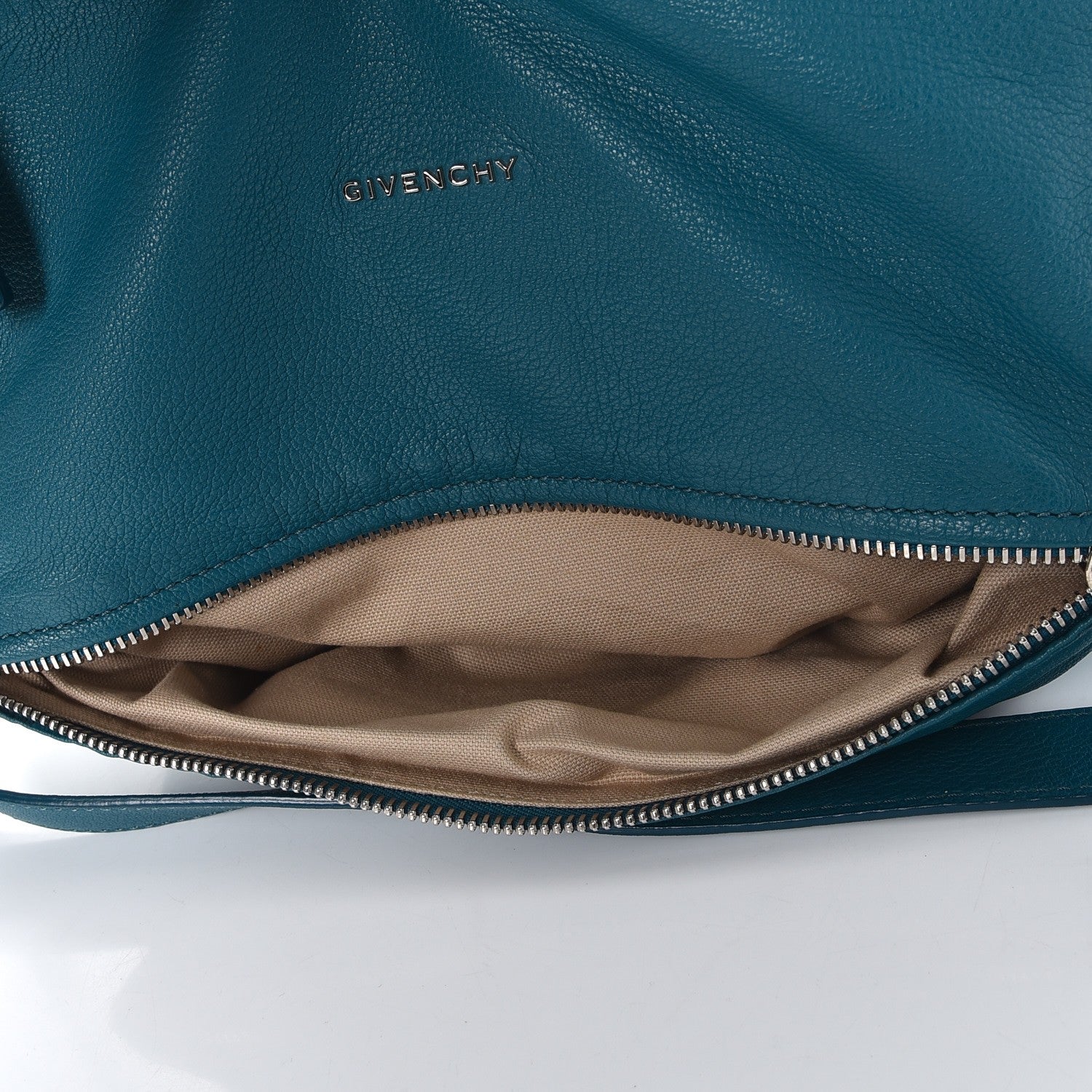 Givenchy Sugar Goatskin Medium Pandora Petrol Blue 10 of 10
