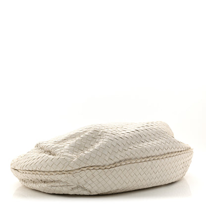 Bottega Veneta Nappa Intrecciato Large Belly Veneta Hobo White 4 of 12