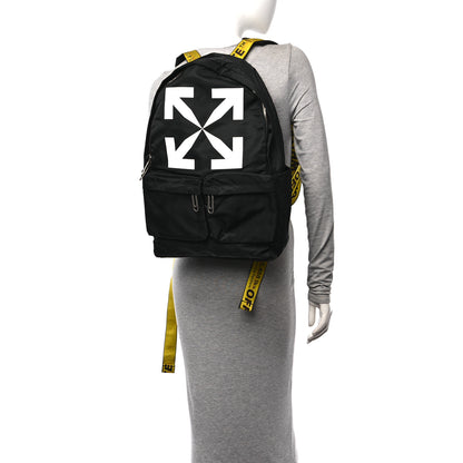 Off-White Nylon Arrow Backpack Black 2 of 10