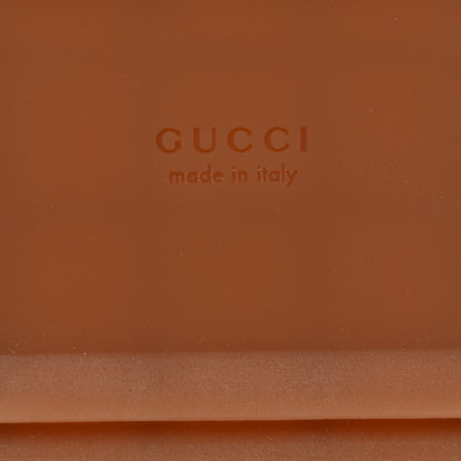 Gucci Canvas GG Monogram Angelina Platform Slide Sandals 39.5 Beige Ruggine 8 of 9