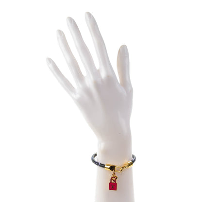 Louis Vuitton Monogram Multicolor Luck It Bracelet 19 Black 2 of 7