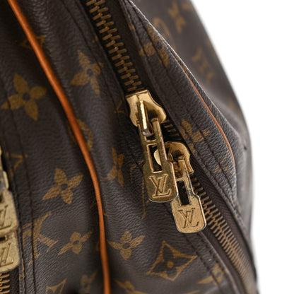 Louis Vuitton Monogram Alize 2 Compartment Luggage Travel Bag 28 of 34
