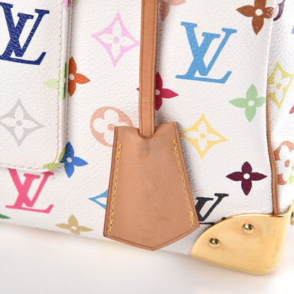Louis Vuitton Monogram Multicolor Speedy 30 White 7 of 8