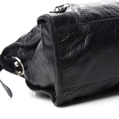 Balenciaga Agneau Classic Silver Hardware City Black 6 of 10