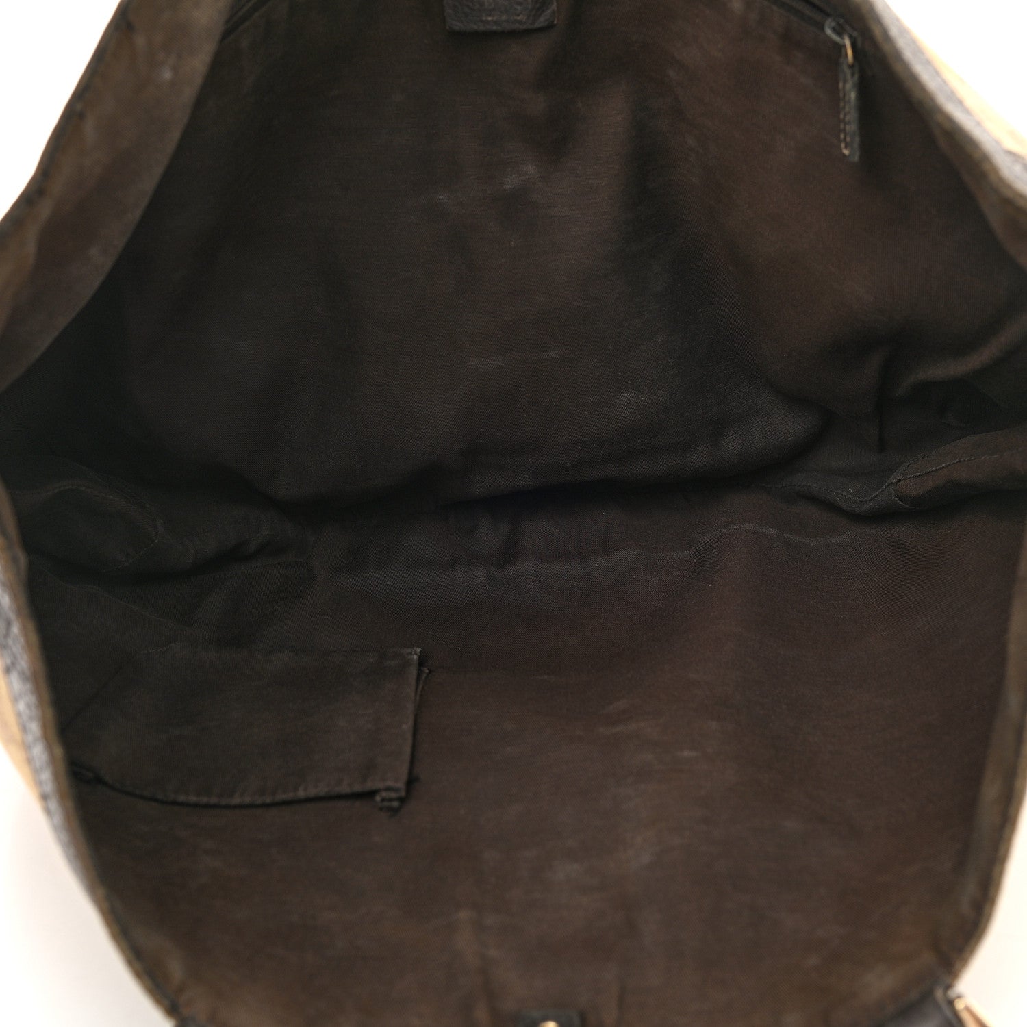Gucci Monogram Large Abbey Tote Dark Brown 4 of 17