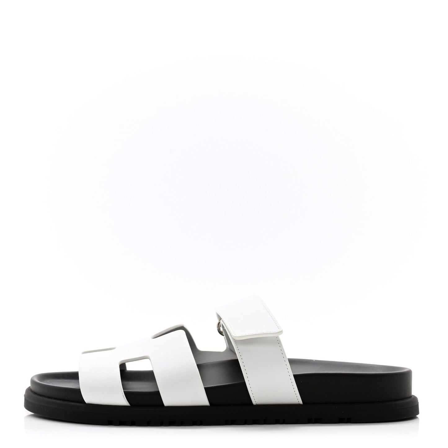 Calfskin Womens Chypre Sandals 38.5 White