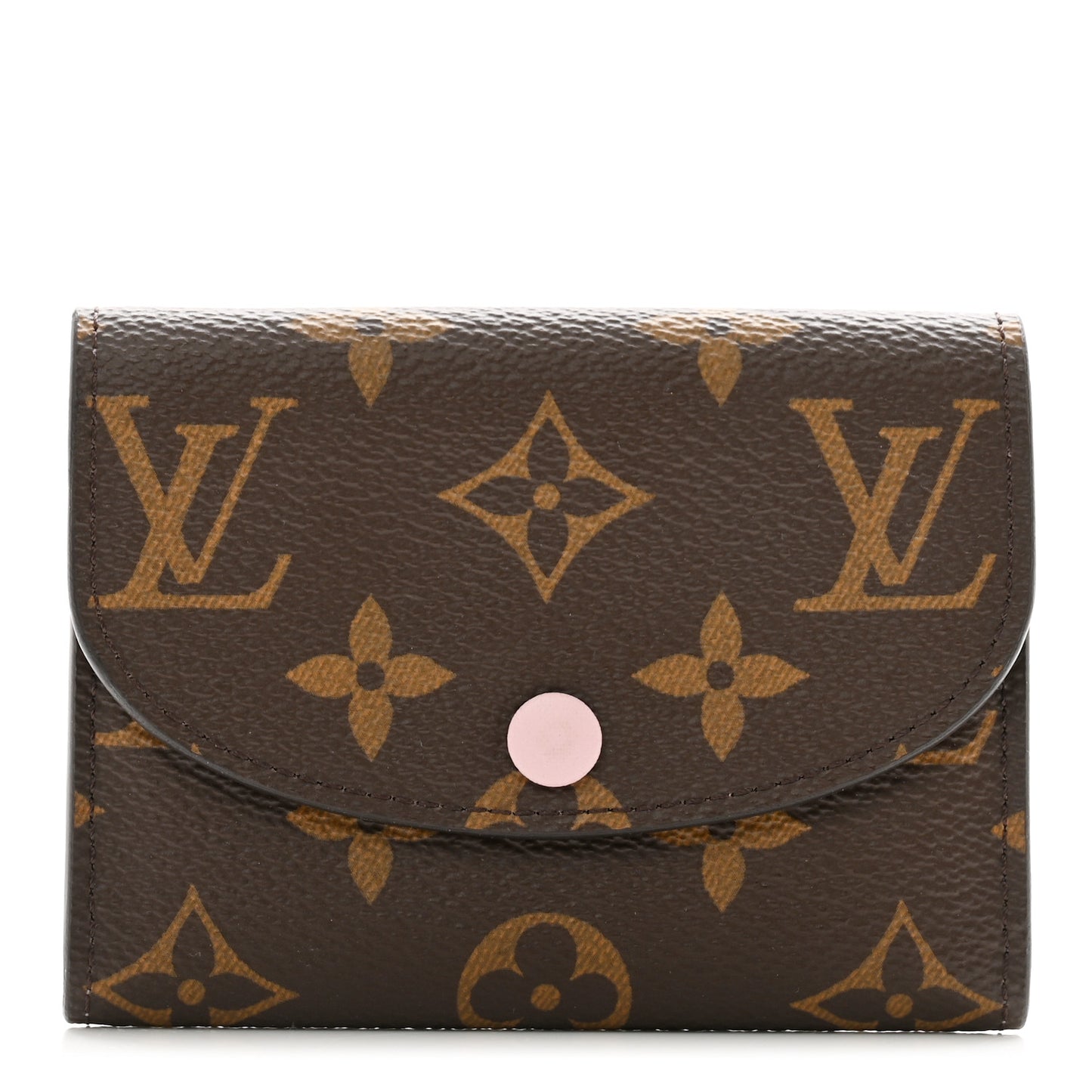 Monogram Rosalie Coin Purse Rose Ballerine
