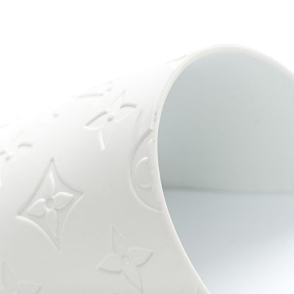 Louis Vuitton Rubber Monogram Embossed Sunbath Flat Mule 39 White 11 of 12
