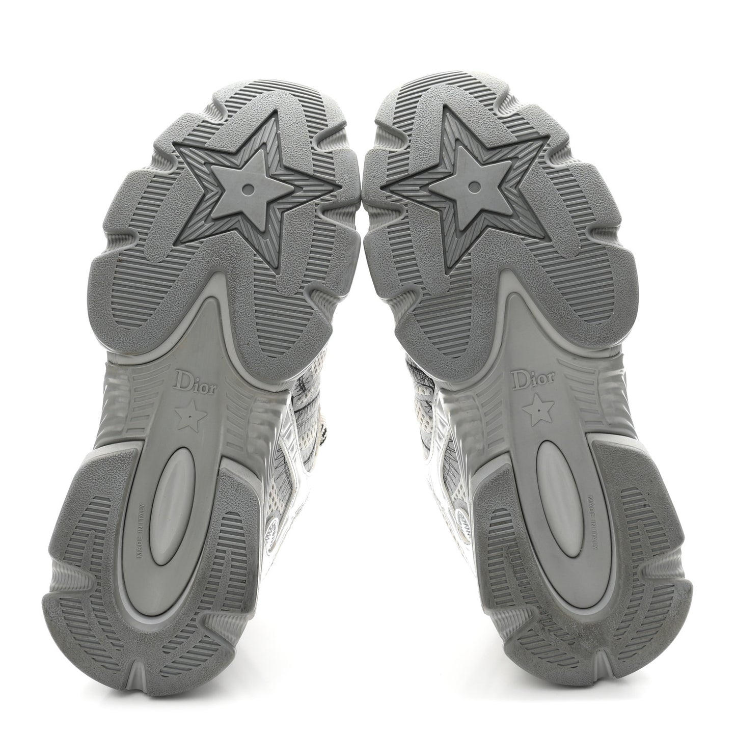 Technical Mesh Dior Chrono Sneakers 36 Silver