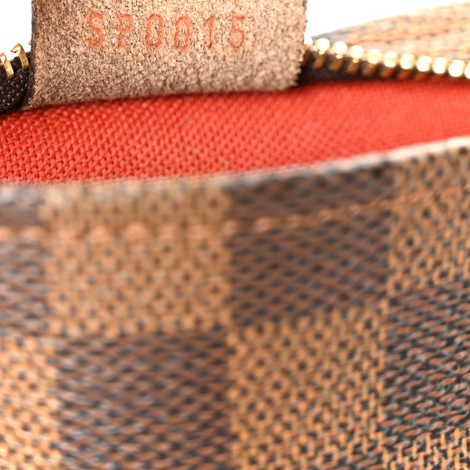 Louis Vuitton Damier Ebene Trousse Make Up Bag Pochette 7 of 10
