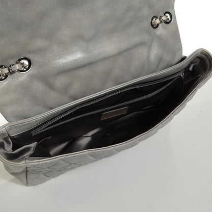 Chanel Lambskin Quilted Maxi Single Flap Light Blue 5 of 8