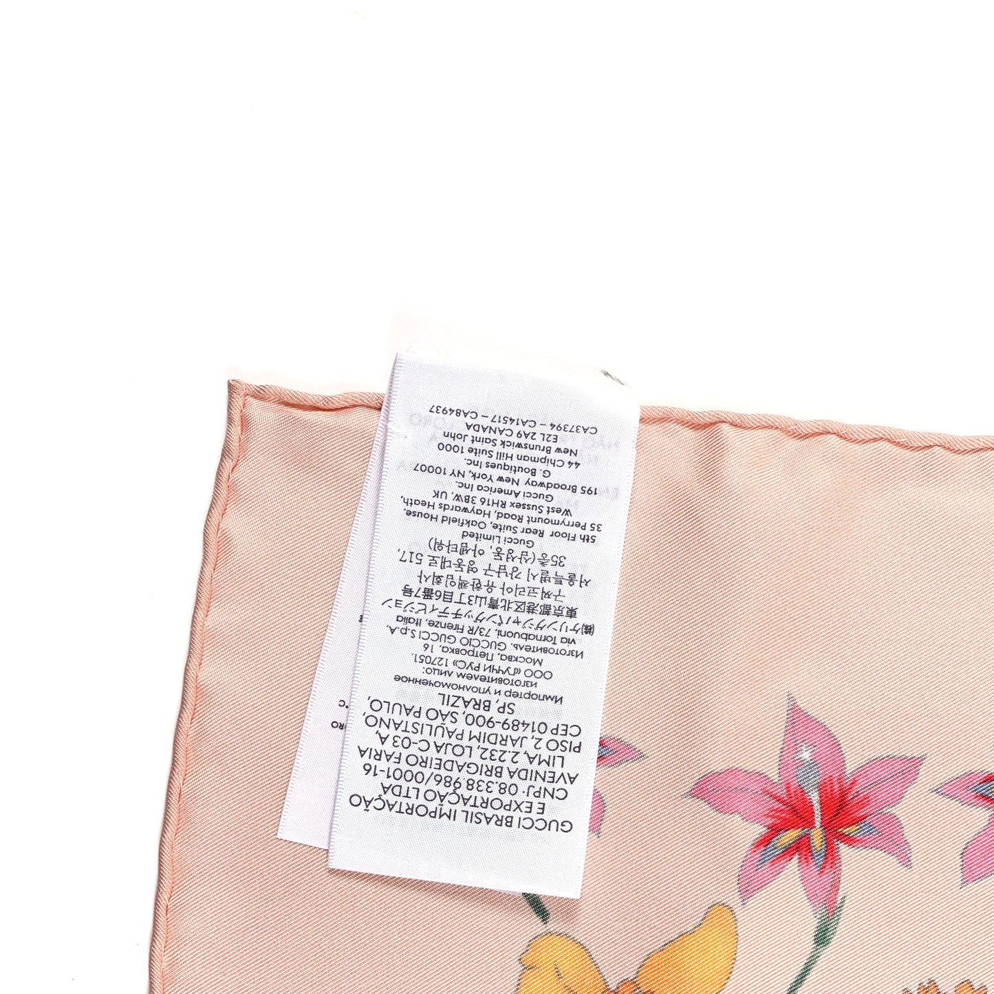 Silk Twill New Herbarium Square Scarf Roseate