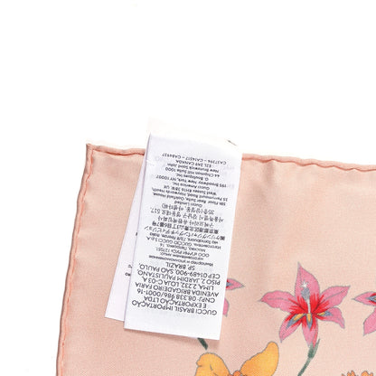 Gucci Silk Twill New Herbarium Square Scarf Roseate 3 of 4
