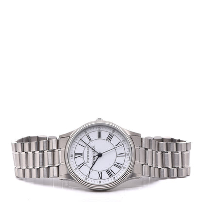Tiffany Stainless Steel 33mm Portfolio Quartz Watch 3 of 8