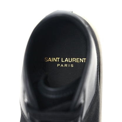 Saint Laurent Satin Womens High Top Sneakers 36 Black 8 of 9