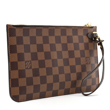 Louis Vuitton Damier Ebene Neverfull MM GM Pochette 3 of 7