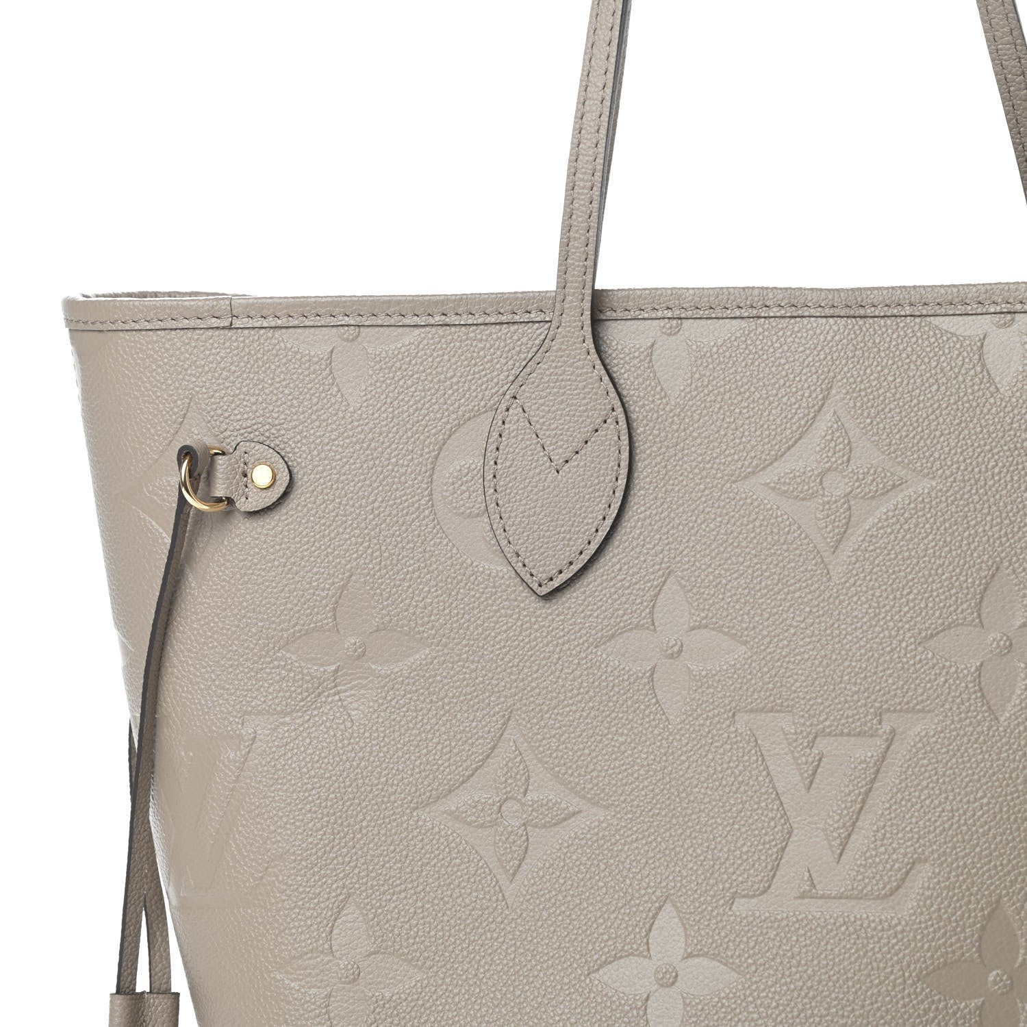 Louis Vuitton Empreinte Monogram Giant Neverfull MM Tourterelle 7 of 9