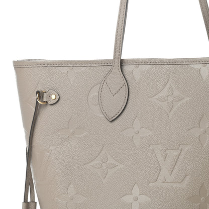 Louis Vuitton Empreinte Monogram Giant Neverfull MM Tourterelle 7 of 9