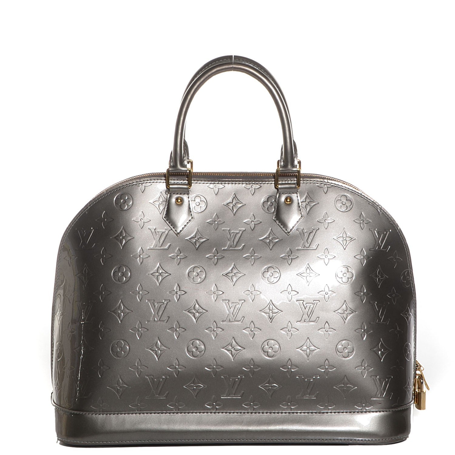 Louis Vuitton Vernis Alma GM Gris Art Deco 1 of 7