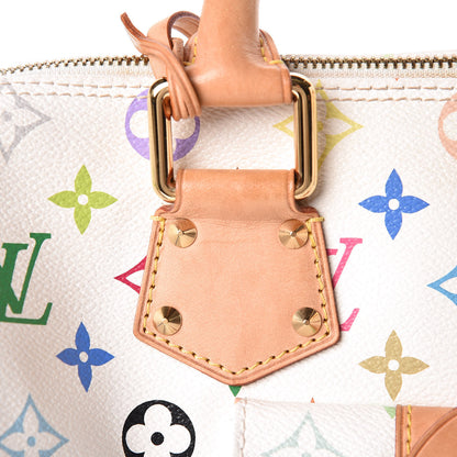 Louis Vuitton Monogram Multicolor Speedy 30 White 10 of 17